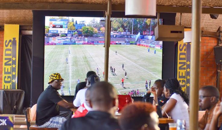 Guinness joins fans to cheer on Rugby Cranes with perfect serve